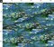 Large Water Floral Painting Custom Printed Fabric by Spoonflower Various Fabrics by the Yard or Fat Quarter